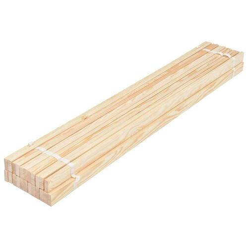 Sammenrullelig lamelbund 23 lameller 120x200 cm massiv fyrretræ