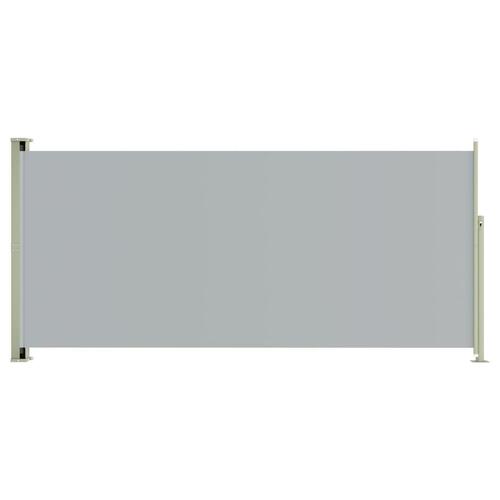 Sammenrullelig sidemarkise til terrassen 140x300 cm grå