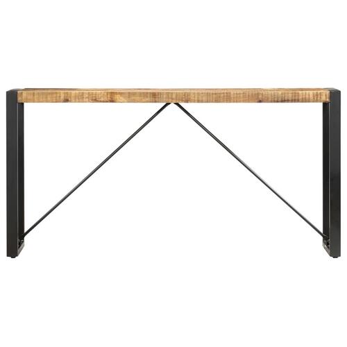 Konsolbord 150x35x76 cm massivt mangotræ