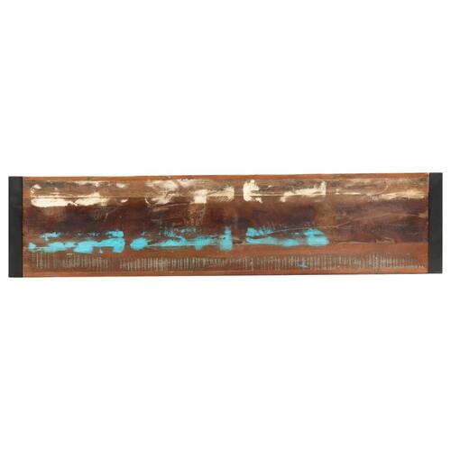 Konsolbord 150 x 35 x 76 cm massivt genbrugstræ