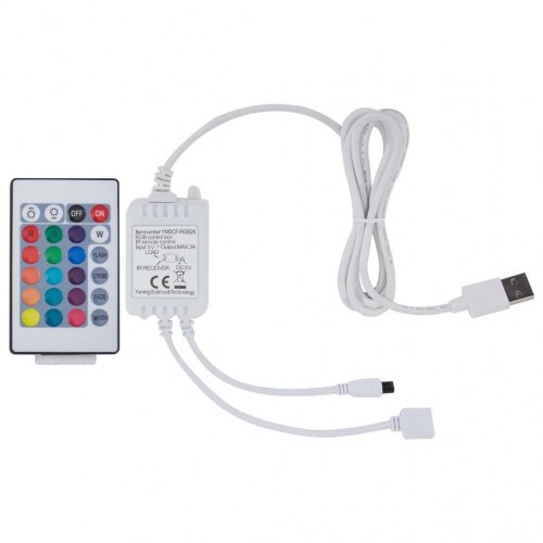 Sengestel med LED 140x200 cm kunstlæder sort