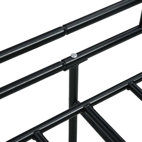 Stel til daybed 90x200 cm metal sort
