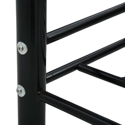 Stel til daybed 90x200 cm metal sort