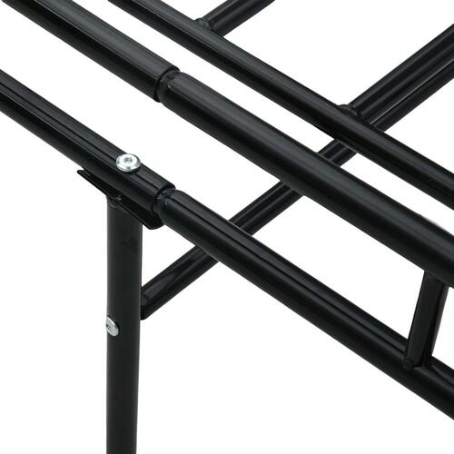 Stel til daybed 90x200 cm metal sort