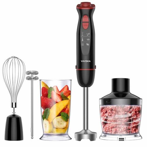 Stavblender 1000W Rød (OUTLET C)
