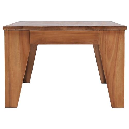 Sofabord 120 x 60 x 40 cm massivt teaktræ