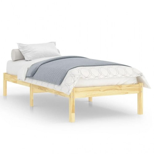 Sengeramme 75 x 190 cm i massivt fyrretræ - Small Single