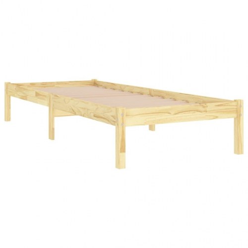 Sengeramme 75 x 190 cm i massivt fyrretræ - Small Single