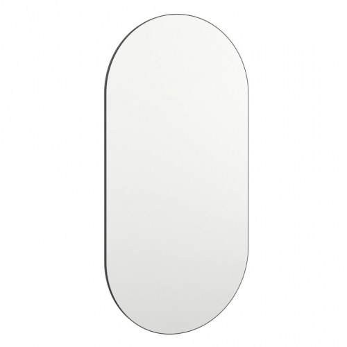 Vægspejl 40 × 20 cm - rammeløst glas, minimalistisk