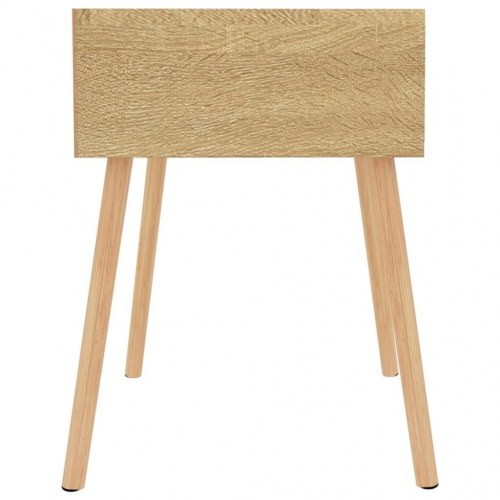 Sengebord 40x40x56 cm konstrueret træ sonoma-eg