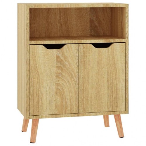 Skænk 60x30x72 cm konstrueret træ sonoma-eg