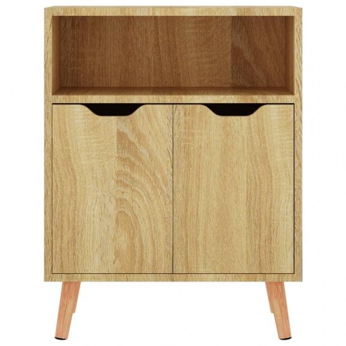Skænk 60x30x72 cm konstrueret træ sonoma-eg