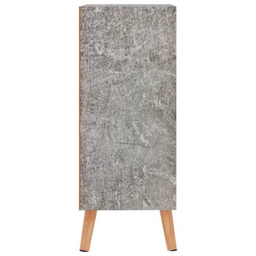Skænk 60×30×72 cm i konstrueret træ - betongrå