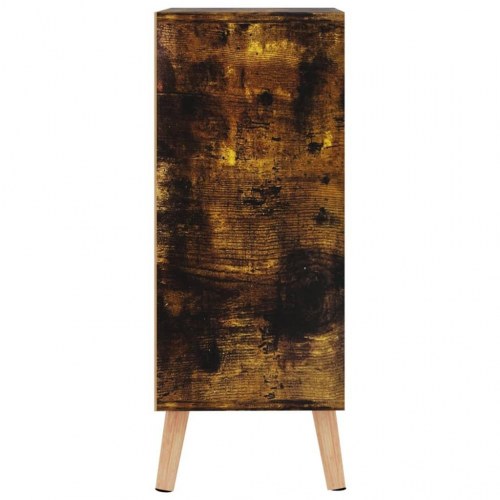 Skænk 60×30×72 cm i konstrueret træ - røget egetræsfarve
