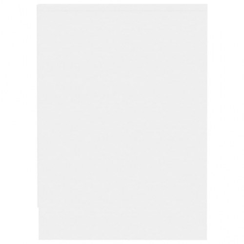 Tv-bord med opbevaring - hvid, 102 × 37,5 × 52,5 cm