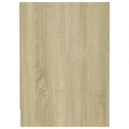 Tv-bord i konstrueret træ - 102 × 37,5 × 52,5 cm, sonoma-eg