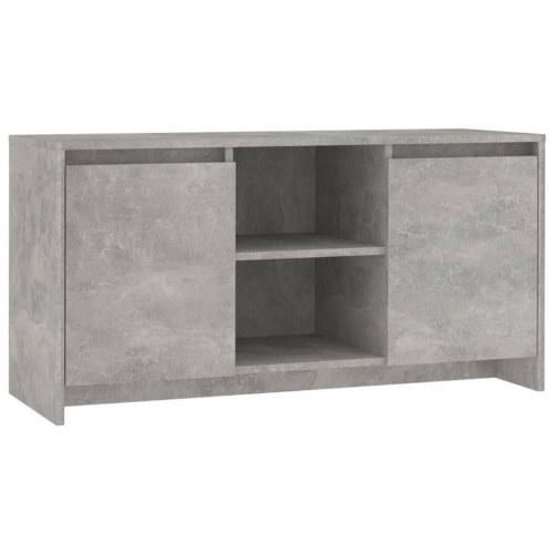 Tv-bord i konstrueret træ - 102 × 37,5 × 52,5 cm, betongrå