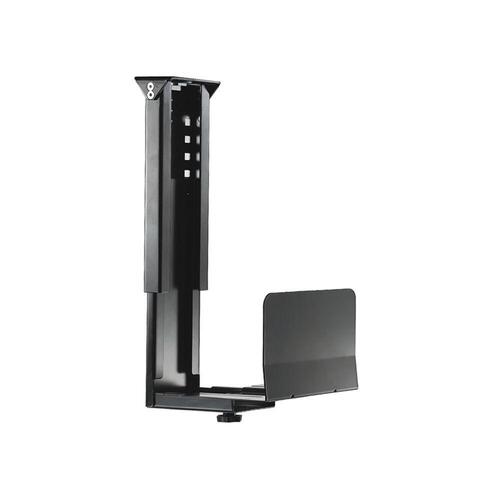 Neomounts CPU-D200BLACK - justerbar CPU-holder under bord, sort