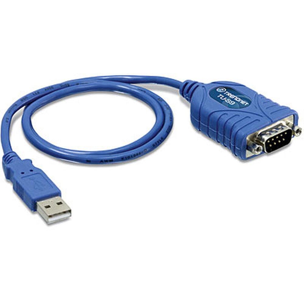 USB-kabel til RS232 adapter Trendnet TU-S9 - Blå billede