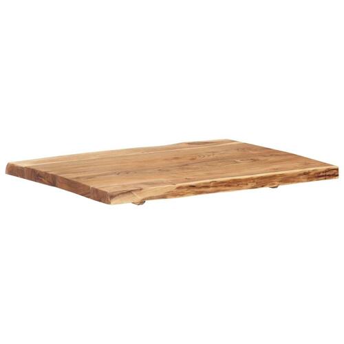 Bordplade 80x(50-60)x3,8 cm massivt akacietræ