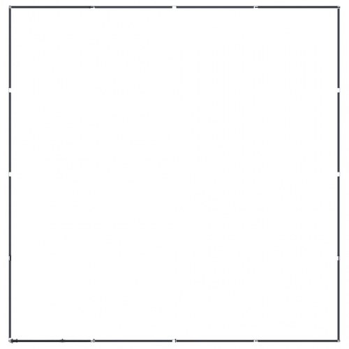 Udendørs hundeløbegård 14,75 m² stål