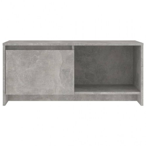 Tv-bord i konstrueret træ 90 × 35 × 40 cm - betongrå