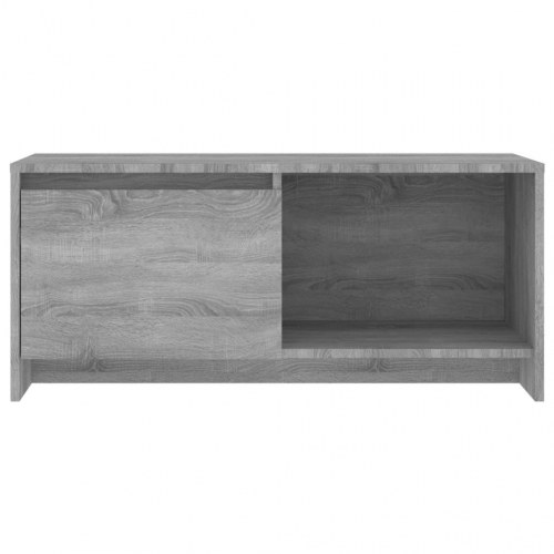 Tv-bord 90×35×40 cm i konstrueret træ - grå sonoma-eg