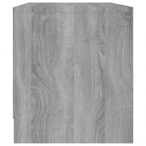 Tv-bord 90×35×40 cm i konstrueret træ - grå sonoma-eg
