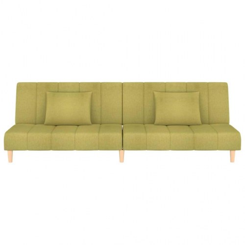 2-personers sovesofa stof grøn