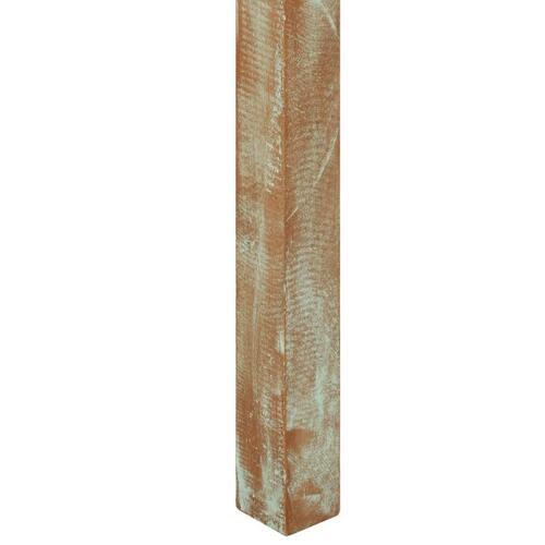 Spisebord 82x80x76 cm massivt genbrugstræ