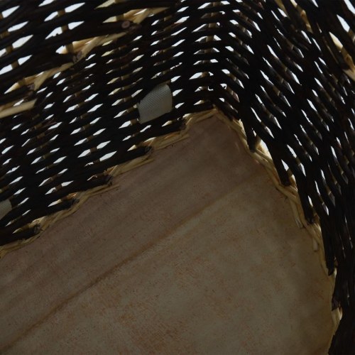 Bærerygsæk til brænde med håndtag 50 x 44 x 58 cm naturpil