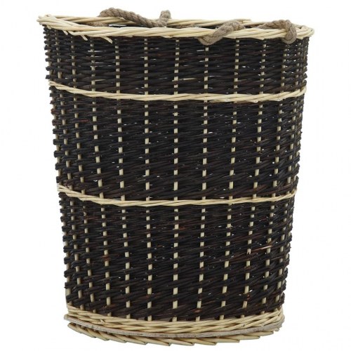 Bærerygsæk til brænde med håndtag 50 x 44 x 58 cm naturpil