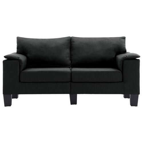 2-personers sofa stof sort