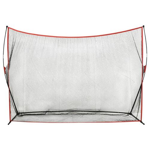 Træningsnet til golf 356x92,5x215 cm metal