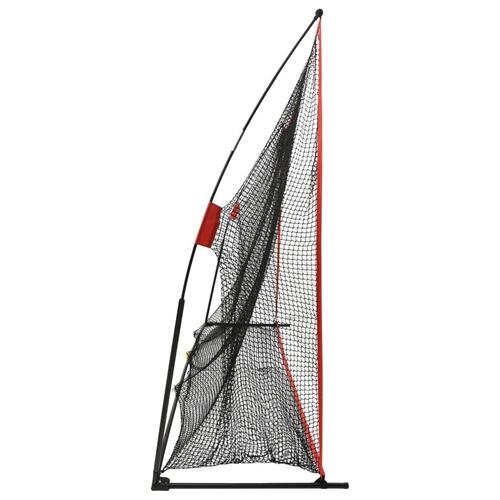 Træningsnet til golf 356x92,5x215 cm metal