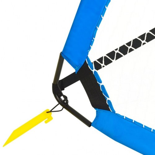 Børnefodboldmål 2 stk. med opbevaringstaske 119x82x84,5 cm