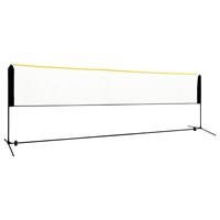 Justerbart badmintonnet 500x103x94-158 cm metal
