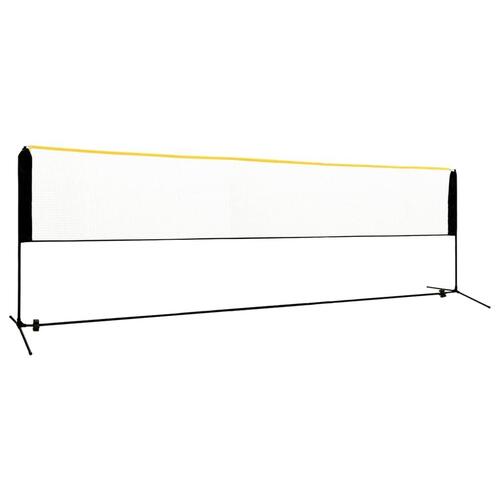 Justerbart badmintonnet 500x103x94-158 cm metal