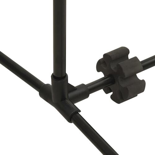 Justerbart badmintonnet 500x103x94-158 cm metal