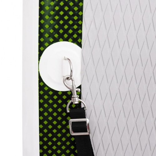 Oppusteligt paddleboardsæt 300 × 76 × 10 cm - grøn