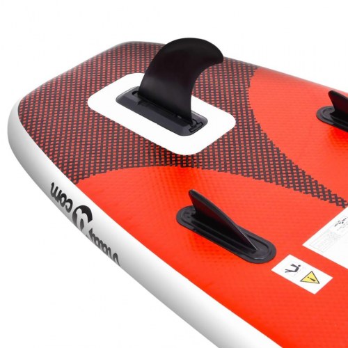 Oppusteligt paddleboardsæt 330 × 76 × 10 cm - rød