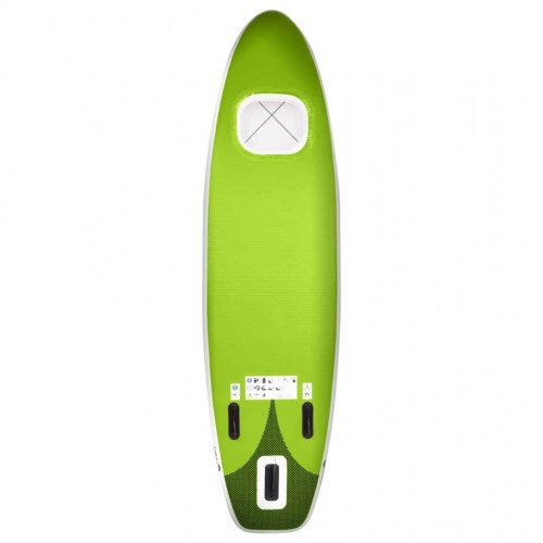 Oppusteligt paddleboardsæt 360 × 81 × 10 cm - grøn