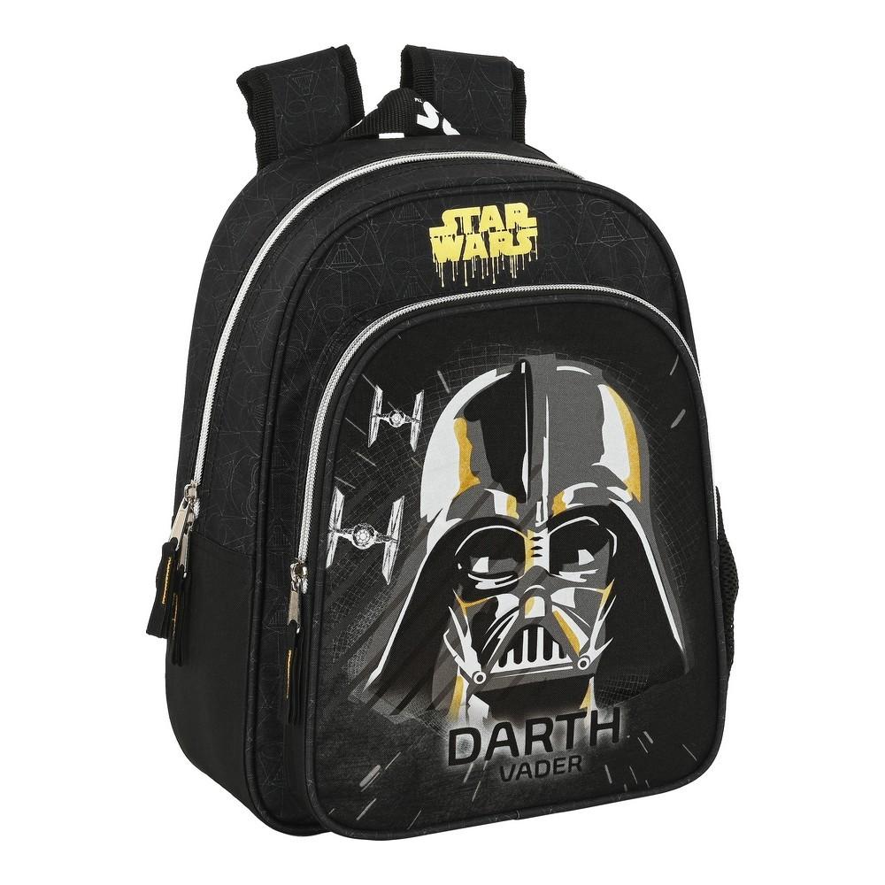 Skoletaske Star Wars Fighter Sort (27 x 33 x 10 cm)