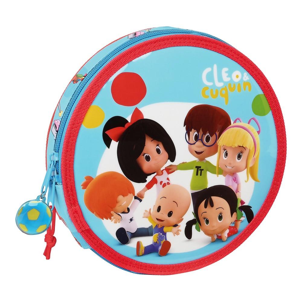 Cleo & Cuquin penalhus - Good Night, cirkulært, blå (18 dele)