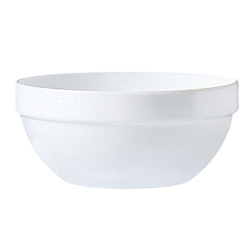 Arcoroc salatskål - hvid glas, 6 dele