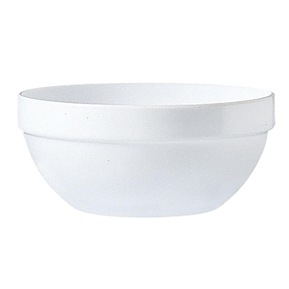 Arcoroc salatskål - hvid glas, 6 dele