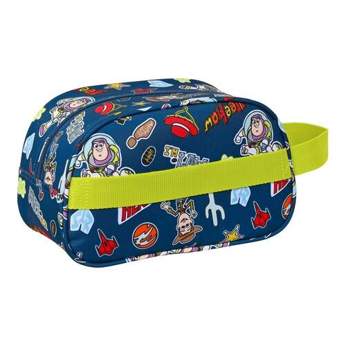 Børne Toilettaske Toy Story Space Hero Børns Marineblå Lysegrøn (26 x 15 x 12 cm)