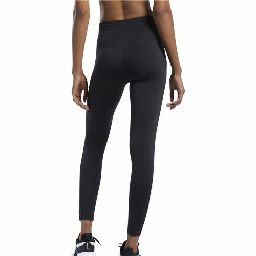 Sport leggins til kvinder Reebok Studio Lux Perform Sort - L