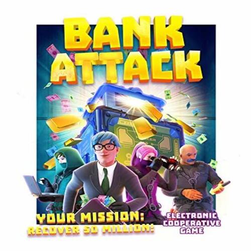 Brætspil Bank Attack (EN) (OUTLET A+)