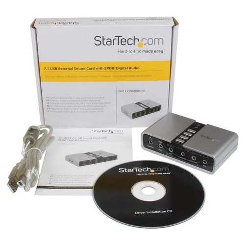 Eksternt lydkort Startech ICUSBAUDIO7D USB 7.1